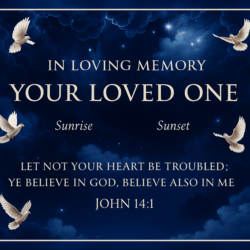 Half - Custom Casket Panel Insert - Image 3