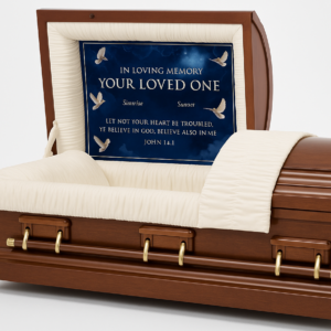 Half - Custom Casket Panel Insert